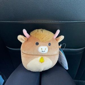 Carlton the brown cow squishmallow